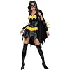 LADIES BATGIRL FANCY DRESS| BAT GIRL COSTUME Size 12-14