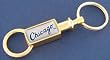 Chicago White Sox Gold Tone Valet Keychain