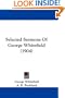 Selected Sermons Of George Whitefield (1904)