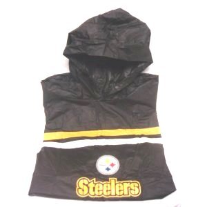 Pittsburgh Steelers Hooded Rain Poncho - Size Bigger