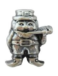 Sterling Silver Leprechaun Irish Zable Bead BZ2115
