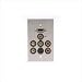 Comprehensive WP1040EPAC SINGLE GANG WALLPLATE-ANODIZED CLEAR