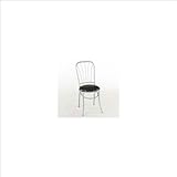 IMAGE OF Home Styles Furniture Retro Soda Shoppe Dinette Chair in Black (Set of 2)