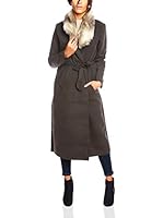 Les filles de Paris Abrigo Pasteque (Gris Oscuro)