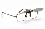 Cocoons Flip-Up Sunglasses Style: Rectangle; 54 (LF 401); Color: Copper (C)