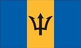 America's Flag Company FF3X5NBAR1 3-Foot by 5-Foot Nylon Barbados Flag
