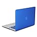 GMYLE(R) Hard Case Frosted for MacBook Air 11 inch - Blue 4 in 1 Rubberized (Rubber Coated) Hard Case Cover - Soft Sleeve Bag and Silicon Keyboard Protector - Clear LCD Screen Protector