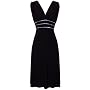 Sexy Black Cocktail Dress Crystals JR Plus Size