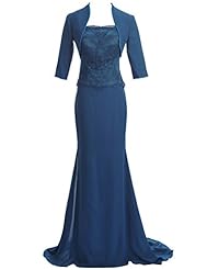 Chiffon Cocktail Mother-of-the-Bride Dress 