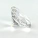 Clear Glass Diamond Ring Shaped Paperweight Paper Weight by JK by JK