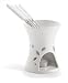 Trudeau Eyelet Chocolate Fondue 6 Piece Set