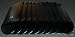 20 TMR Black 7.5 Blank Blanks Skateboard Deck+Pro Grip