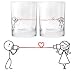Boldloft Drinking Set Cute Valentines Romantic