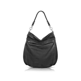 Forzieri Convertible Tote Messenger Bag Black