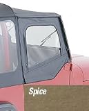 Rampage Products 89617 Door Skin Only, Pair, 87-95 Jeep Wrangler, Spice