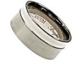 Titanium Ring Matte polish and Shiny. Comfort fit. Width: 10mm