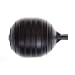 Kerick Valve PF45 Polyethylene Oval Float Ball, 4" Diameter, 5" Length, 1/4" Female Thread