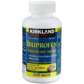 Kirkland Ibuprofen (200 mg), 500-Count Tablets (Pack of 2)