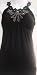 Seductions by Sirens Sexy T Strap Xback Black Top