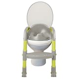Juvenile Solutions Kiddyloo Toilet Seat Reducer (Grey/Green)