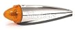 Truck-Lite Model 26 Cab Marker Light Chrome/Yellow 26760Y
