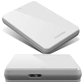 Toshiba Canvio 750 GB USB 3.0 Portable Hard Drive - HDTC607XW3A1 (White)