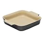 Le Creuset Stoneware Square Dish, Granite, 23 cm