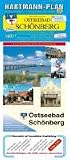 Sch�nberg 1 : 15 000 Ortsplan: Holm, Kalifornien, Neusch�nberg, Sch�nberg, Sch�nberger Strand - 