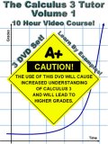 The Calculus 3 Tutor: Volume 1 - 10 Hour Course - 3 DVD Set... by Jason Gibson / MathTutorDVD.com