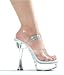 The Latest Craze - Sexy Clear Platform with Cone Heel - Great with Costumes!