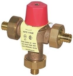 Tempering Valve, 1/2 In, Lead Free Brass
