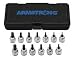 Armstrong 16-290 Eliminator 13pc 3/8 Drive Fractional/Metric Hex Bit Set