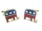 Republican Elephant Cufflinks