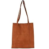 Heritage Downtown North/South Tote Color: Natural