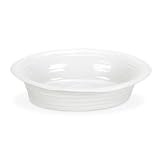 Sophie Conran by Portmeirion 11-1 2-by-9-1 4-Inch Oval Pie Dish, White by Portmeirion