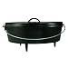 Lodge Logic Pre-Seasoned 12-Quart Camp Dutch Oven with Iron Lid