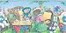Boyds Bears Wallpaper Border Garden Party Pattern