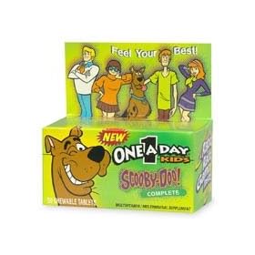 One-A-Day Kids Scooby - Doo Complete Multivitamin Chewable Tablets - 50 Ea