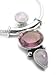 Small Bailed Sterling Silver Genuine Amethyst and title=
