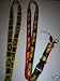 BOB MARLEY neck strap LANYARD key chain cell SET of TWO