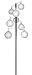 Heath Outdoor Products 15-Foot Telescoping Galvanized Steel Pole Kit-8-piece double spiral #30308
