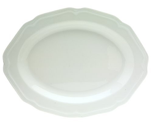 Mikasa Antique White Oval Platter, 14-Inch