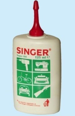 OLIO LUBRIFICANTE SINGER PER MACCHINE DA CUCIRE ml. 125