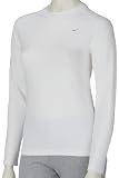Nike Womans Pro Long-Sleeve Crew White