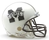 Mississippi State Bulldogs Replica Mini Helmet w/ Z2B Mask - COLLEGE ATHLETICS Sports Merchandise