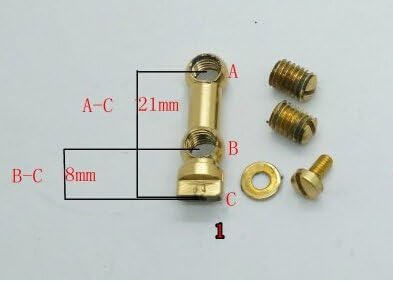 Double Ball Adjustment Screw Saxophone Repair Parts