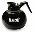 BUNN 06078.0002 Decanter Glass-Black Finish 12CUP 2/CS Coffee Decanters