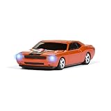Wireless Mouse - Challenger SRT8 Hemi Orange with Black Stripes