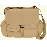 Retro Messenger Bag Khaki
