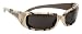 Body Glove 90410 V-Line+ Dual-Lens High Impact Safety Glasses, Camo Frame, Smoke Lens